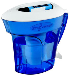 ZeroWater - 10-Cup Water Filtration Pitcher - Blue